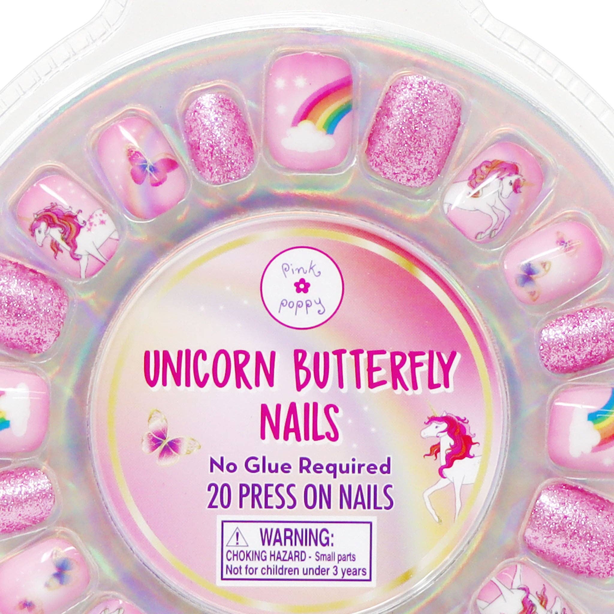 Unicorn Butterfly Press On Nails