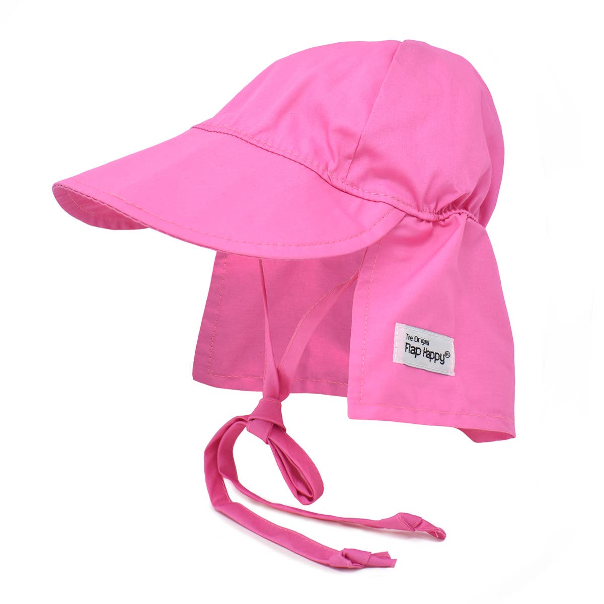 Kids UPF50+ Sun Flap Hat with Ties