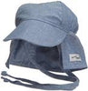 Kids UPF50+ Sun Flap Hat with Ties