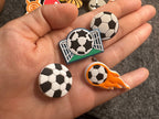 Pick your own Balls theme plain exercise athletic Sports shoe charms