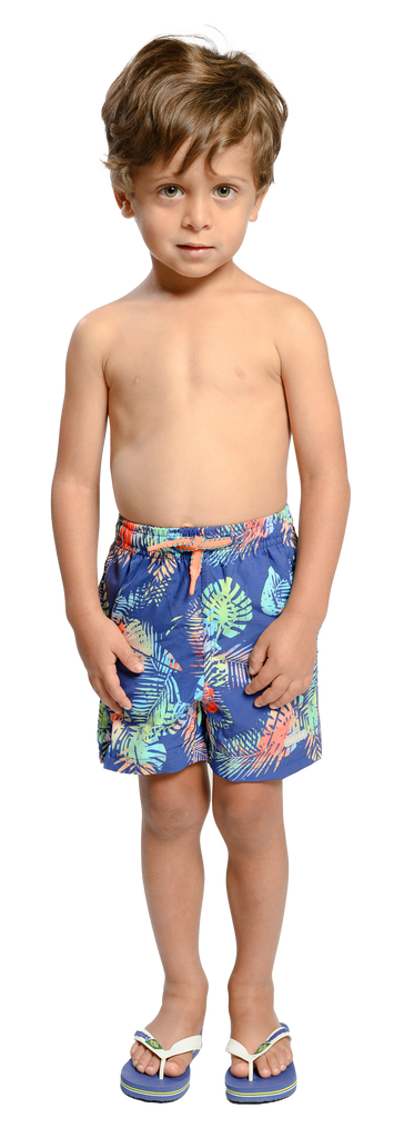 Boy's printed swim shorts