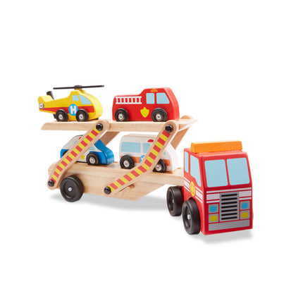 Emergency Vehicle Carrier Toy