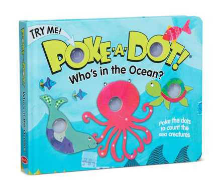 Poke-A-Dot Book: Who's in the Ocean