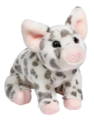 Pig Pauline Small Spotted Plush Stuffy Stuffed Animal
