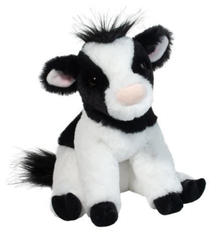 Cow Elsie Soft Black & White Plush Stuffy Stuffed Animal
