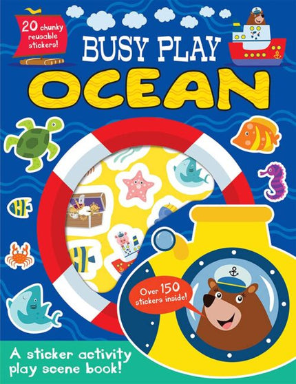 Busy Play Ocean Reusable Sticker Activity Book