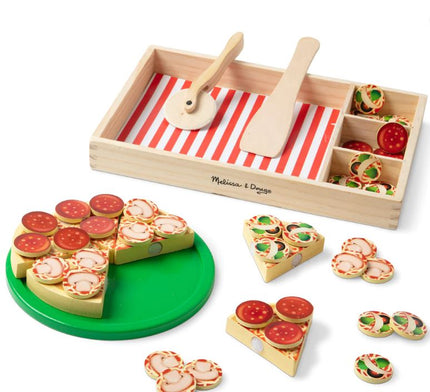 Wooden Pizza Party Play Toy Set