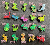 Cartoon Dinosaurs cute positive and more shoe charms