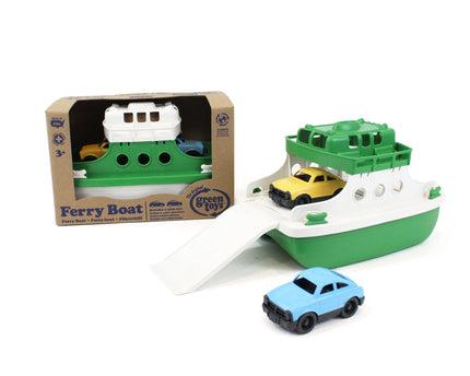 Ferry Boat Toy - Green/White