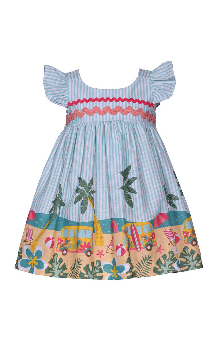Cassia Vacation Sundress 5 / BLUE Cassia Vacation Sundress 5 / BLUE