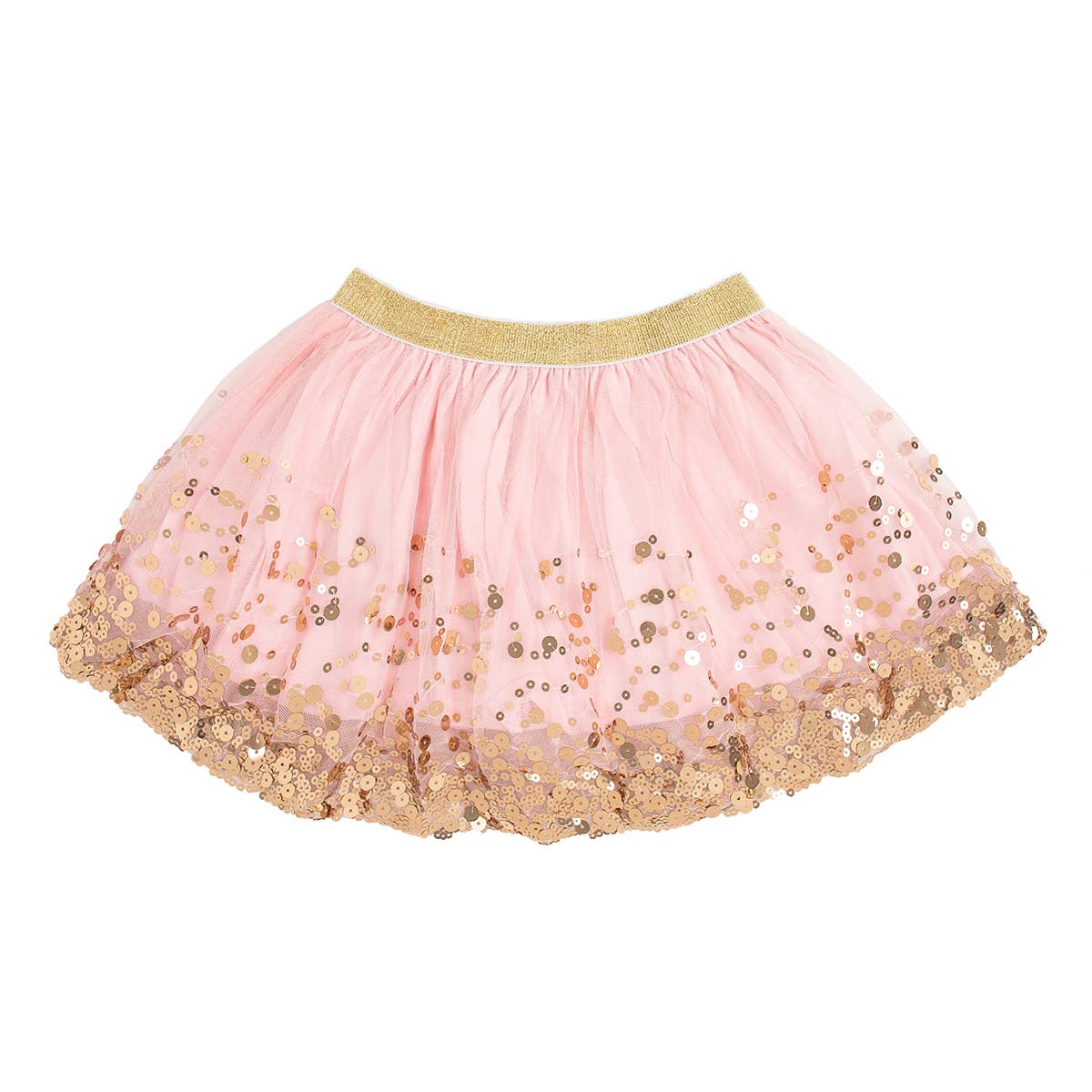 Gold Blush Sequin Tutu - Dress Up Skirt - Kids Tutu  Little-Minnows