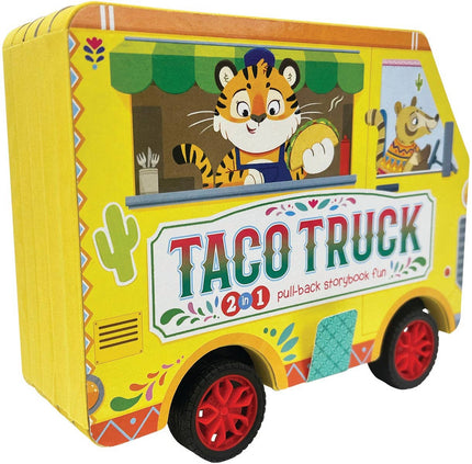 Taco Truck Pull Back Car Book