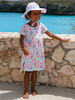 Kids UPF50+ Laya Short Sleeve Tee Dress for Girls