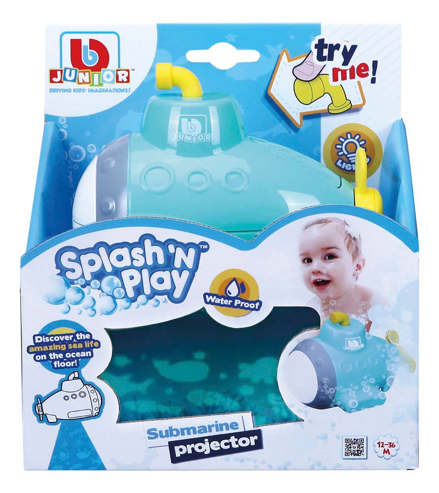 Splash 'N Play Submarine Projector Bath Toy