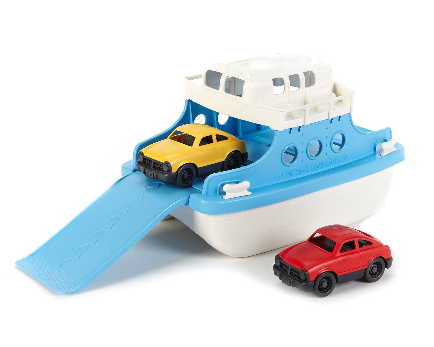Ferry Boat Toy - Blue/White
