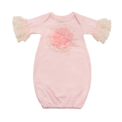 Pink Lullabye Baby Gown