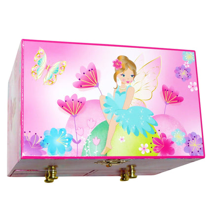 Fairy Butterfly Friends Medium Musical Jewelery Box