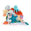 Sensorial Reef Toy with Removable Baby Octopus Rattle