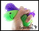 Axolotl Water Bead Filled Squeeze Stress Ball - Sensory Toy