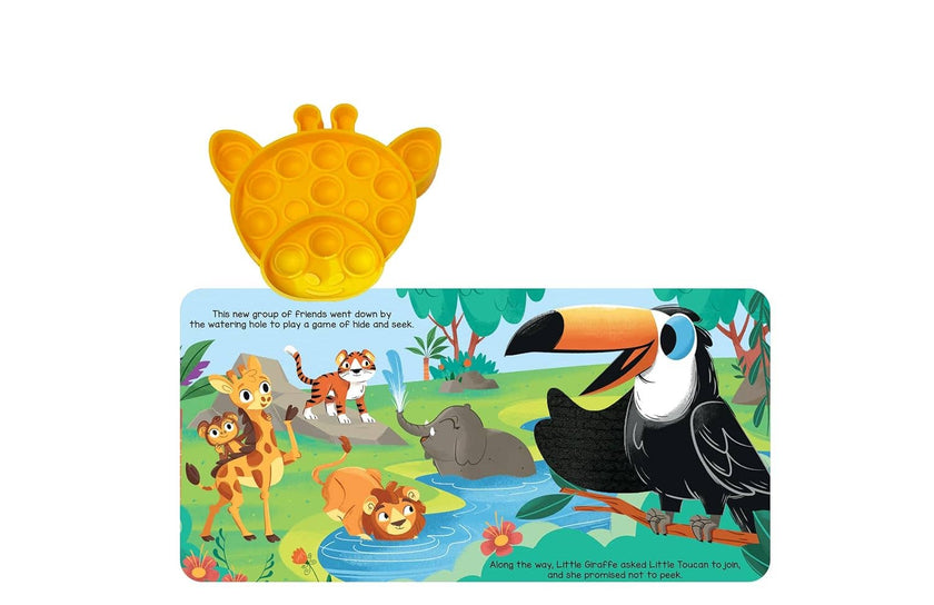 Little Giraffe - Your Sensory Fidget Friend Board Book