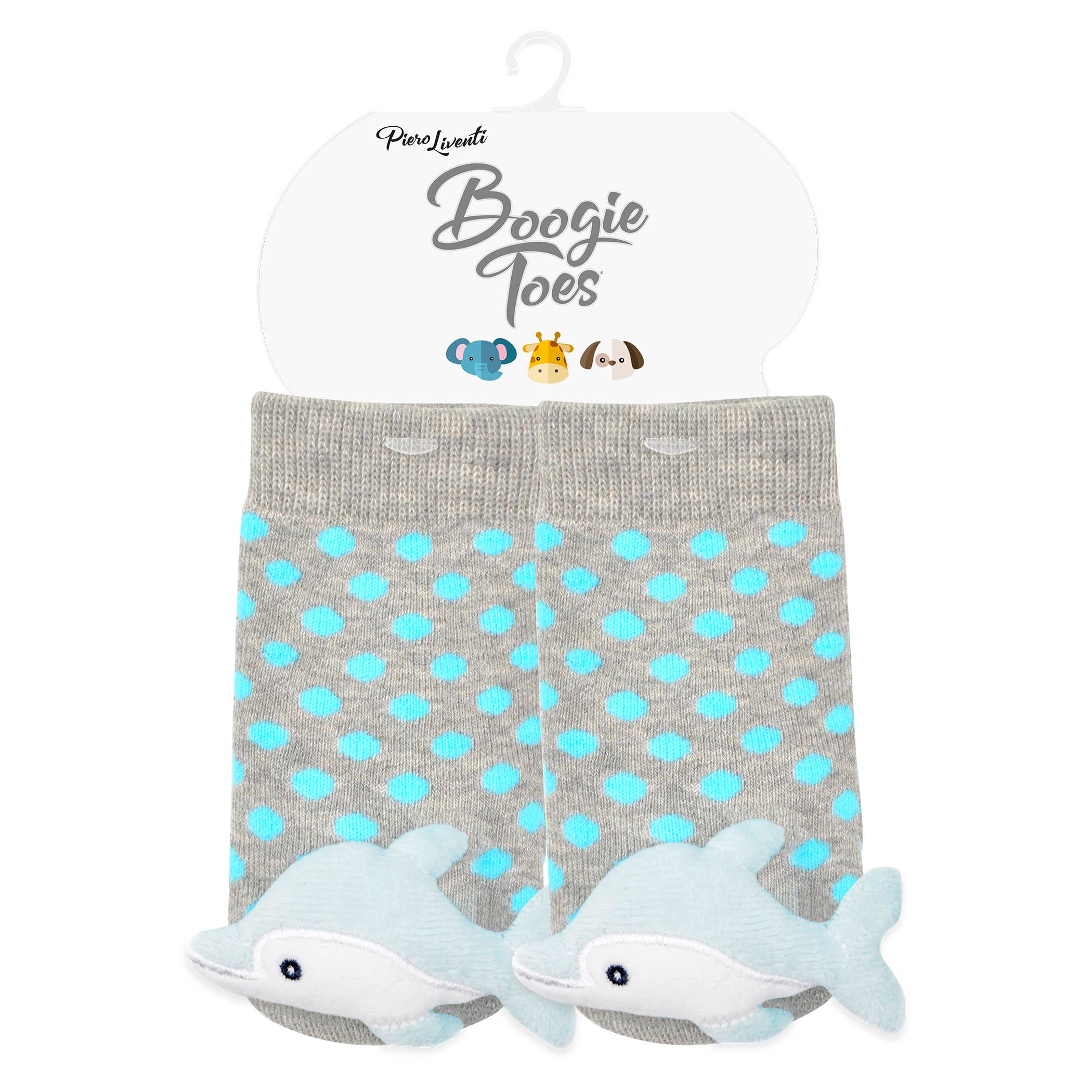 Baby Dolphin Rattle Socks