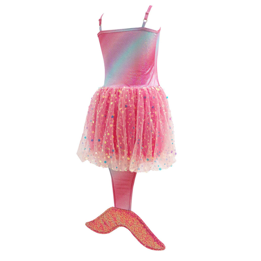 Mermazing Mermaid Dress With Tail Size 5-6
