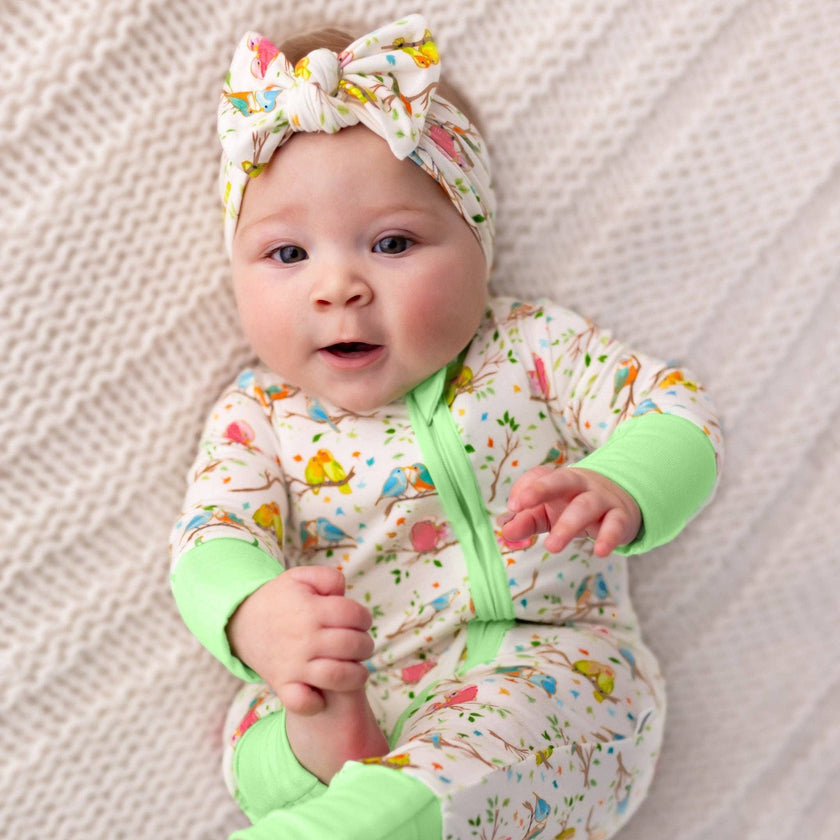 Love Birdees Bamboo Convertible Footie (NB-24m)
