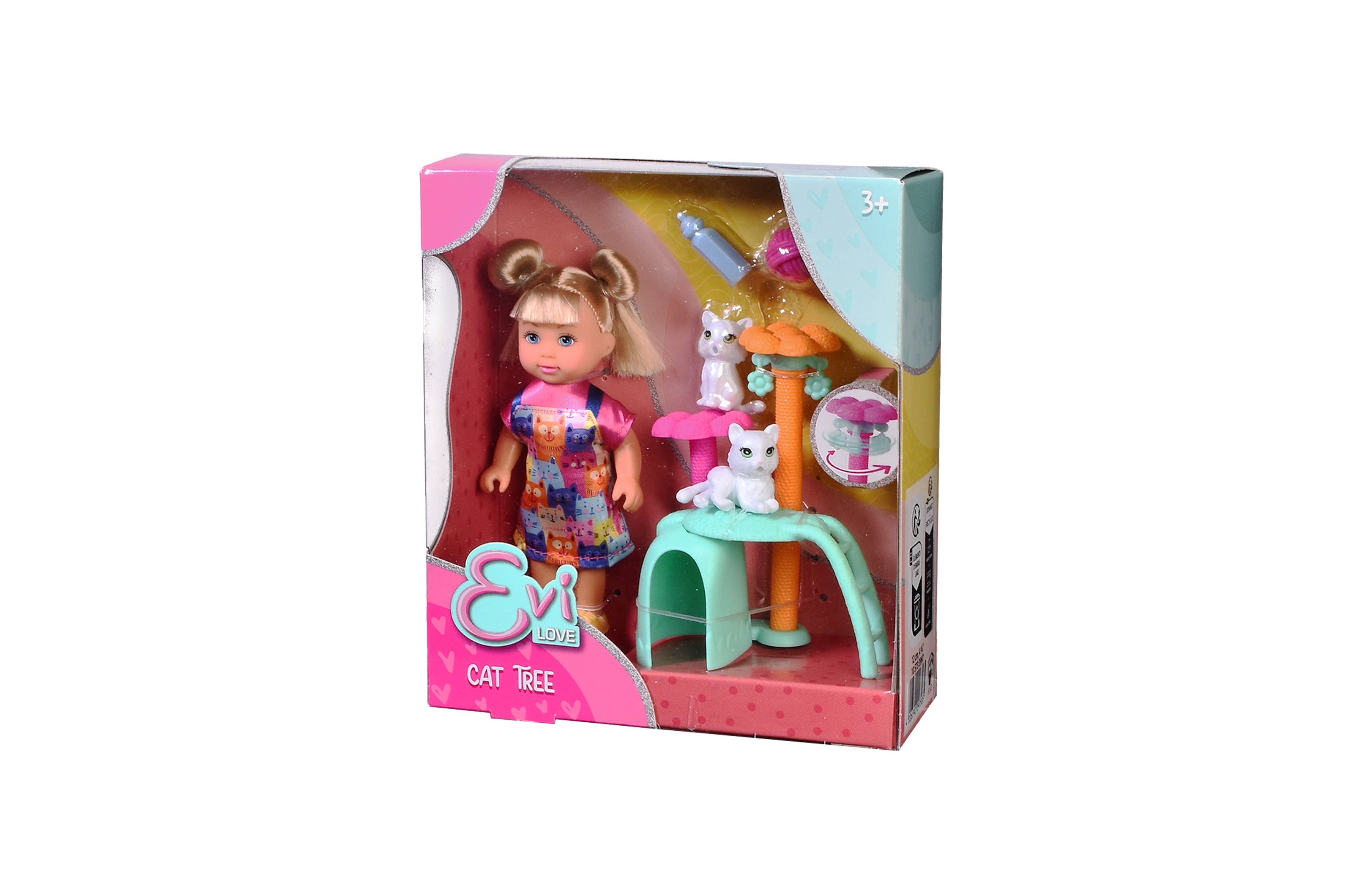 Simba Dickie- Evi Love - Cat Tree Playset Doll