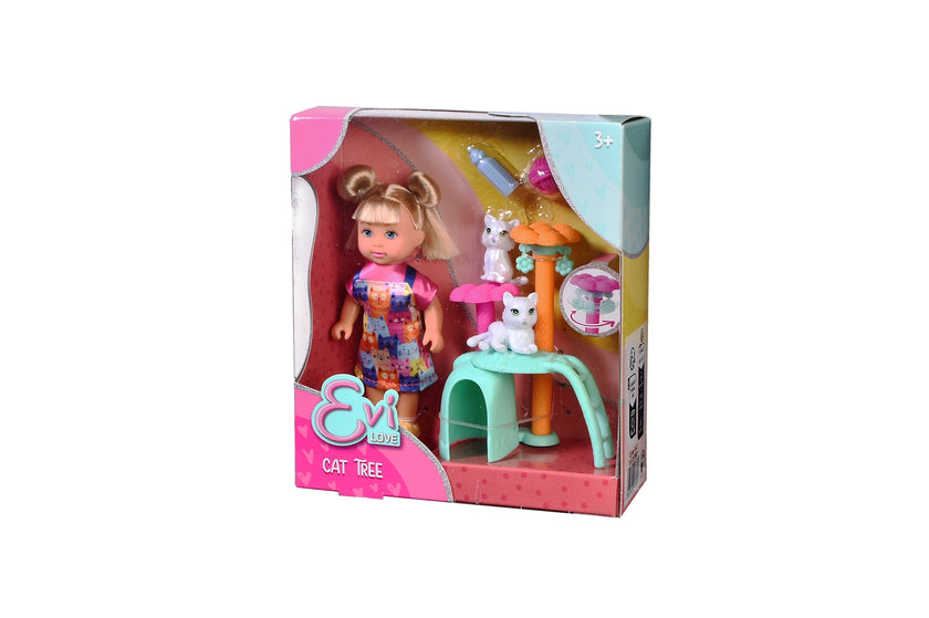 Simba Dickie- Evi Love - Cat Tree Playset Doll