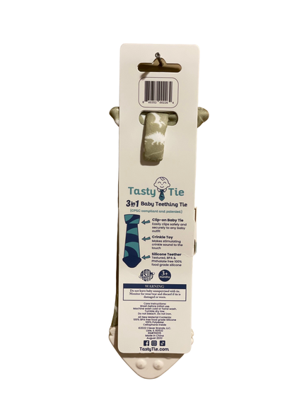 Dino Tasty Tie Teether, Crinkle Toy