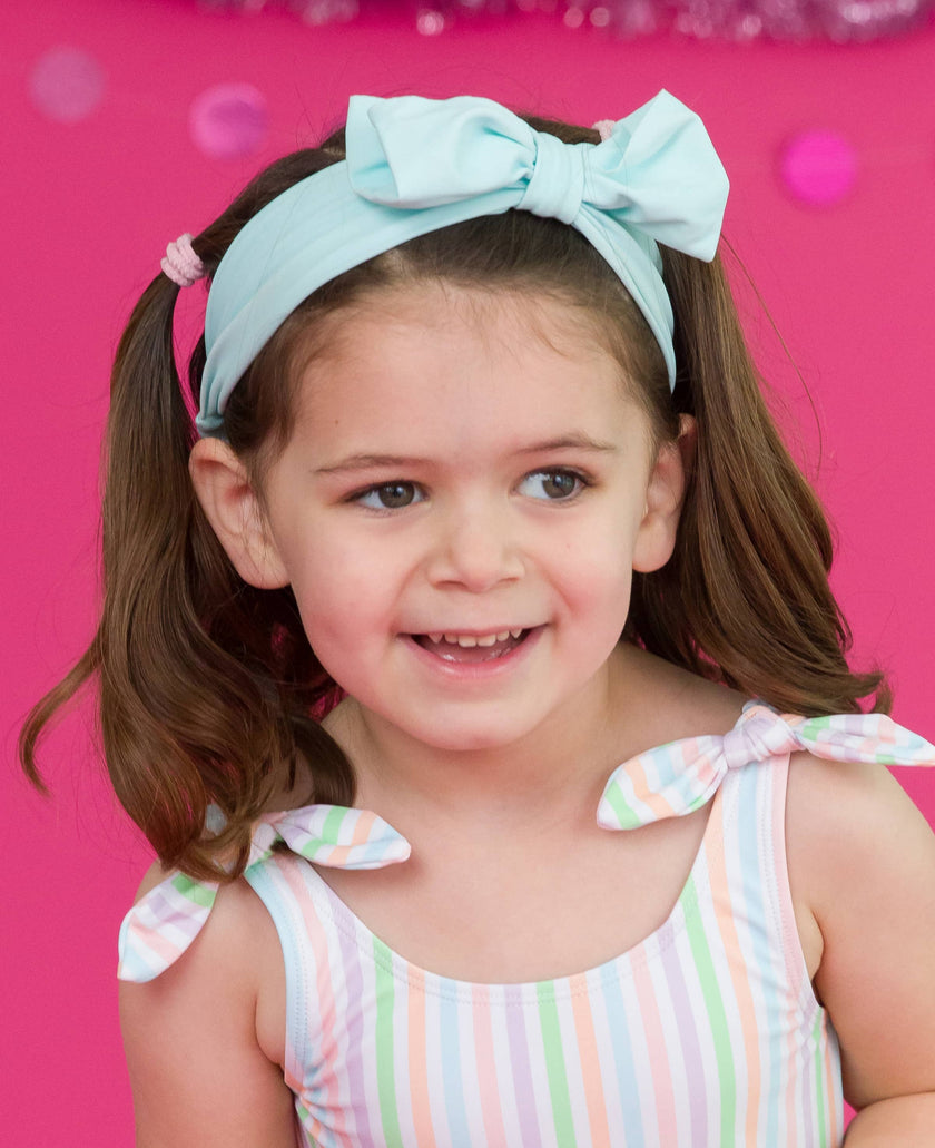 Spun Sugar Swim Bow Headband