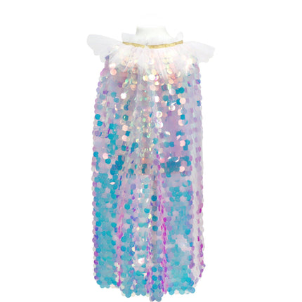 Shimmering Mermaid Sequined Party Cape