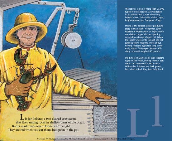 A MAINE Alphabet picture book: L is for Lobster