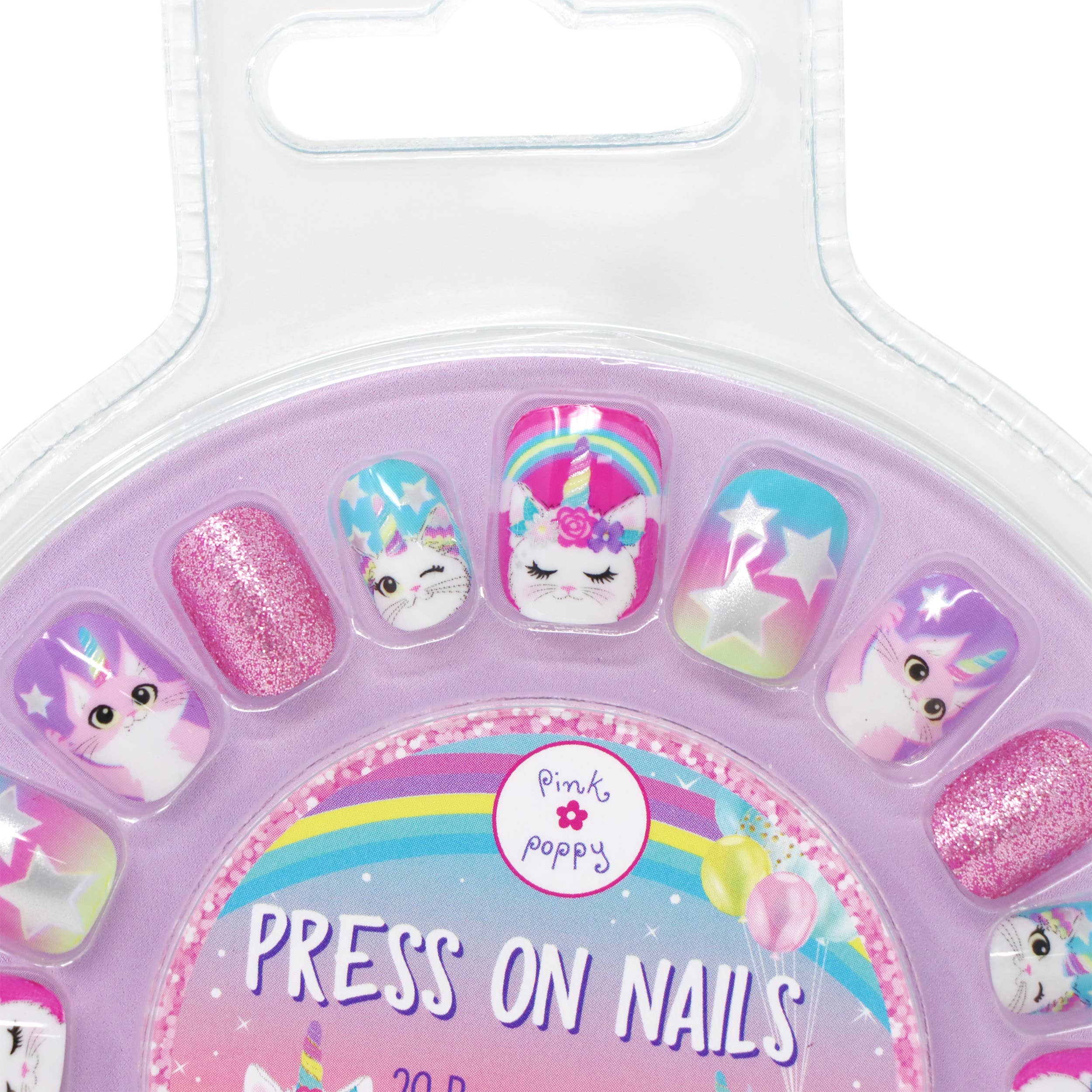 Caticorn Dreams Press On Nails