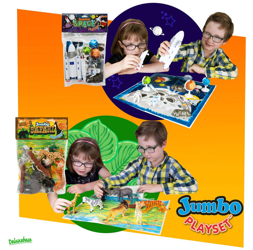 Jumbo Playsets - Ocean Figurines Toy Set