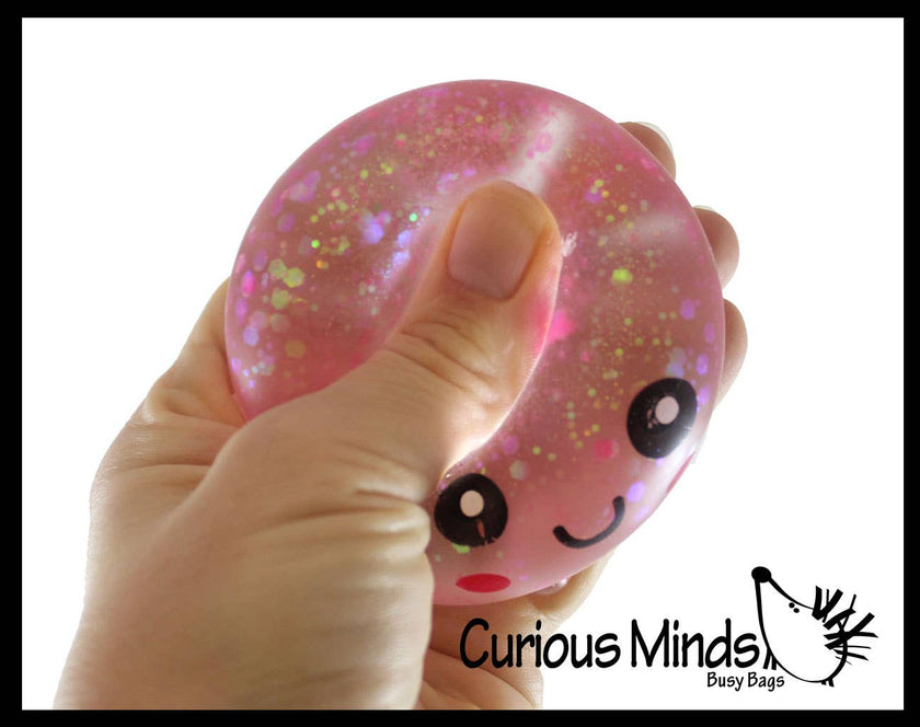 Octopus Sugar Ball Squishy Toy - Syrup Molasses Thick Glue/Gel Stress