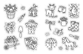Color Your Own Stickers Book