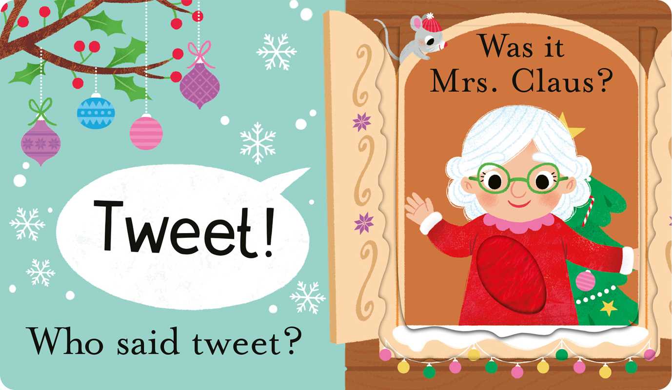 Who Said Merry Christmas? Board Book