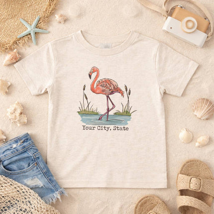 Punta Gorda, FL Souvenir Flamingo Beach Kid Clothing
