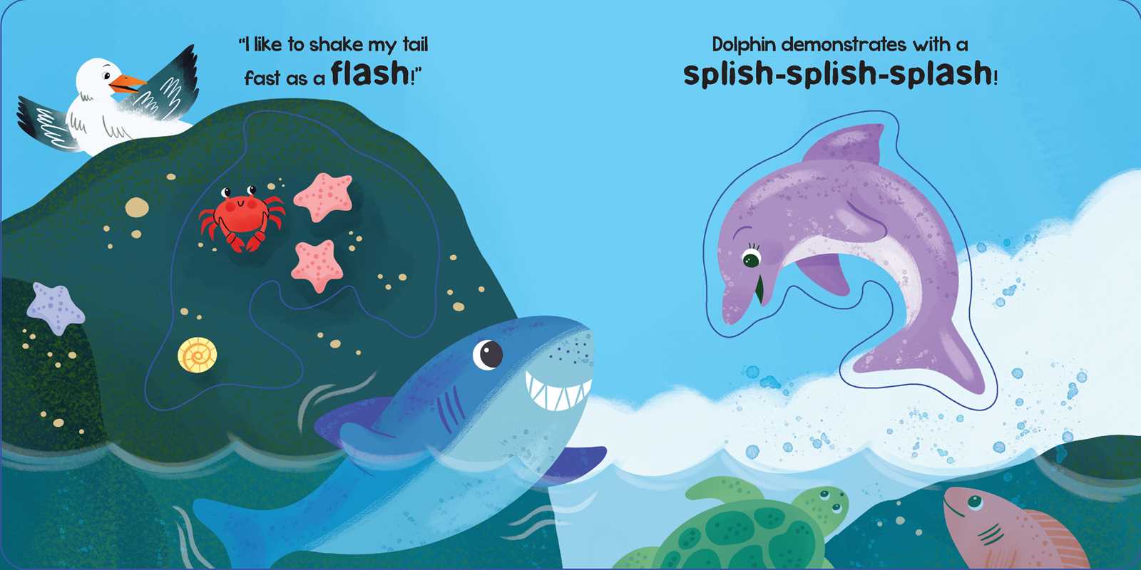 Squish, Squish Shark! Board Book