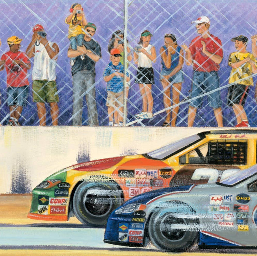 R is for Race: A Stock Car picture book