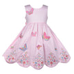 Butterfly Embroidered Dress