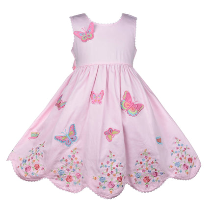 Butterfly Embroidered Dress