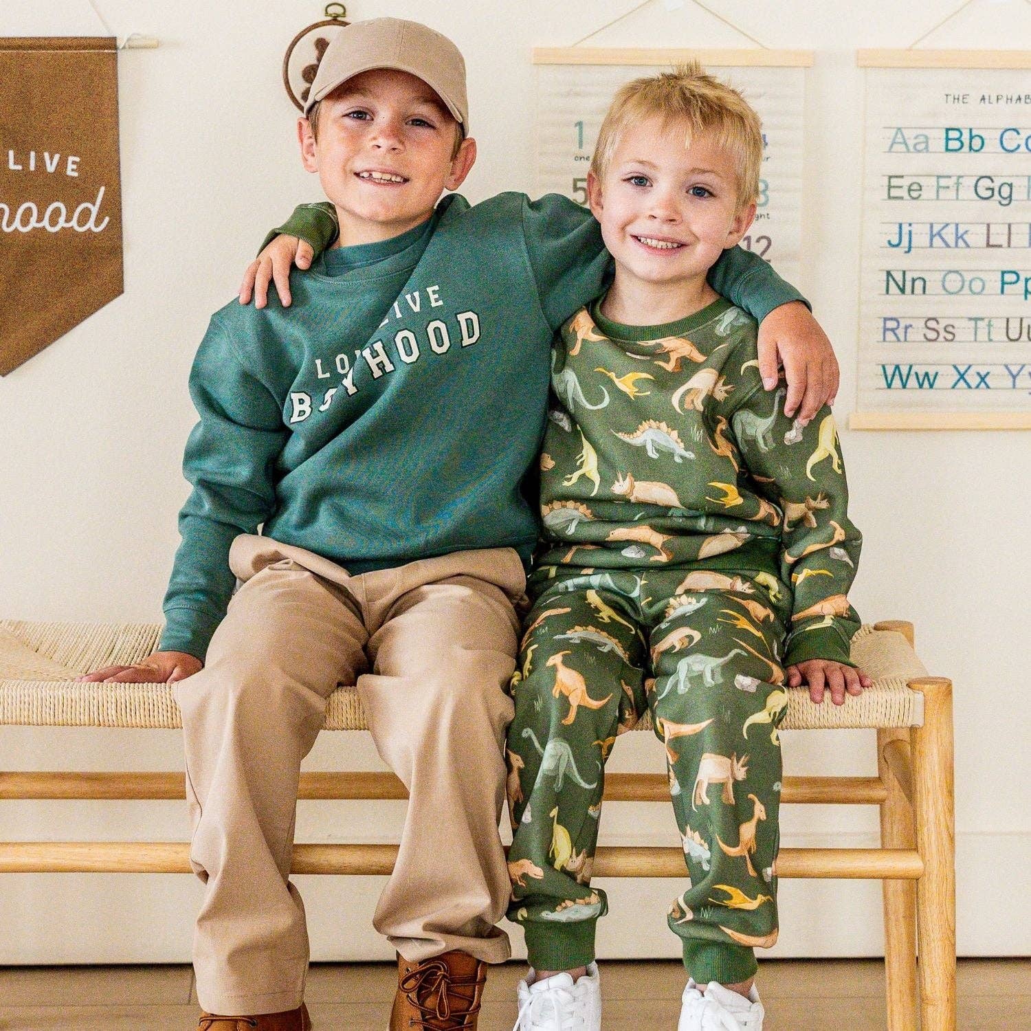 Dinosaurs Rock Sweatshirt - Boys Clothing - Fall/Winter