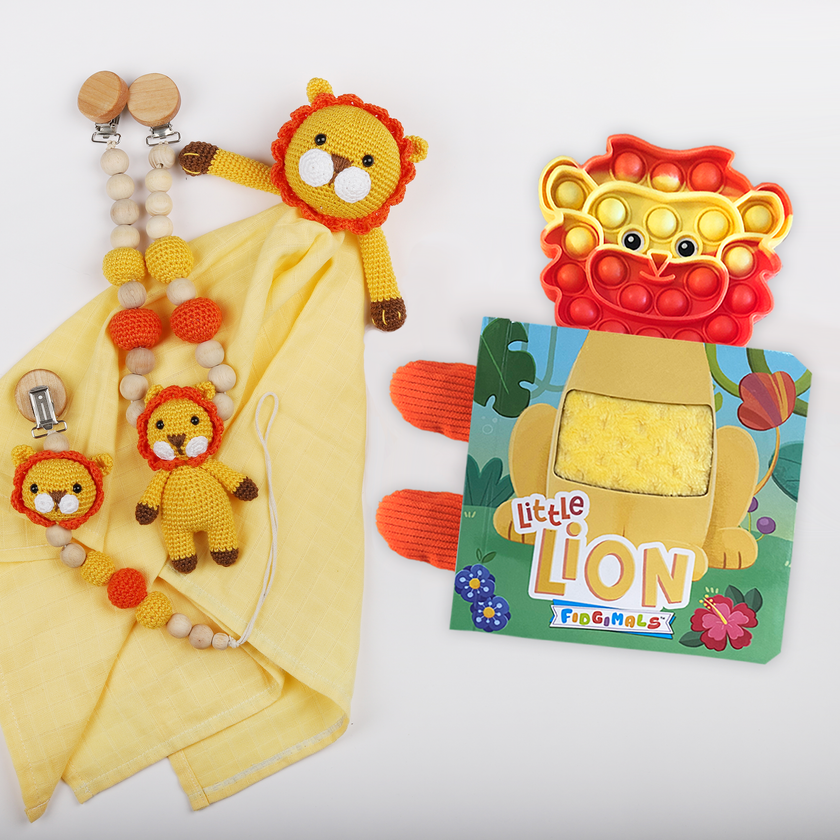 Little Lion - Your Sensory Fidget Friend Board Book