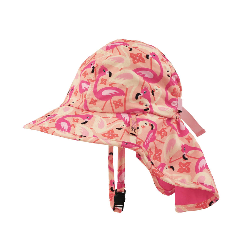 Baby/Toddler Cape Sunhat - Franny the Flamingo