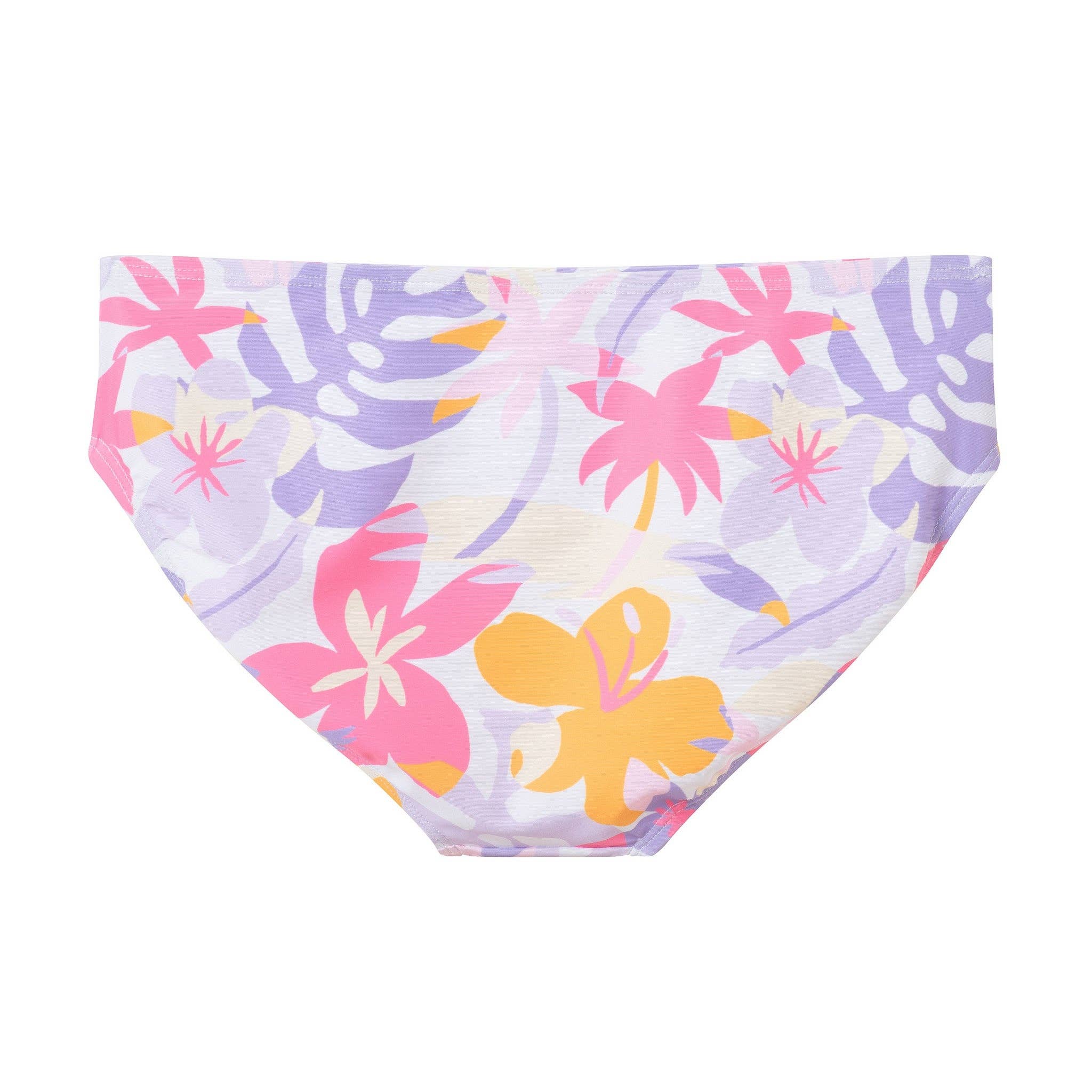 Tween Girls Asymmetrical Bikini | Palm Print