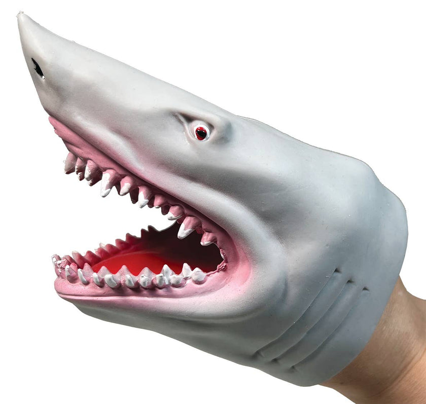 Ferocious Shark Hand Puppet Toy