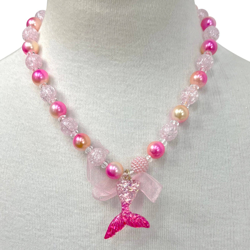 Mermaid Tail Necklace & Bracelet Set