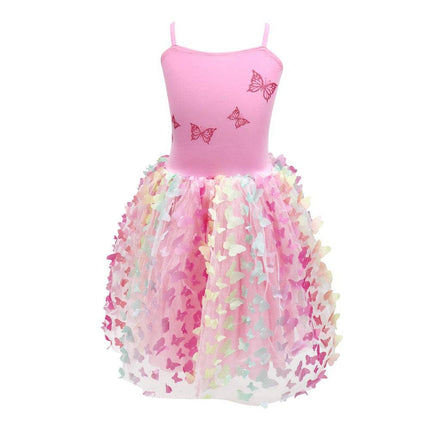 Rainbow Butterfly Party Dress
